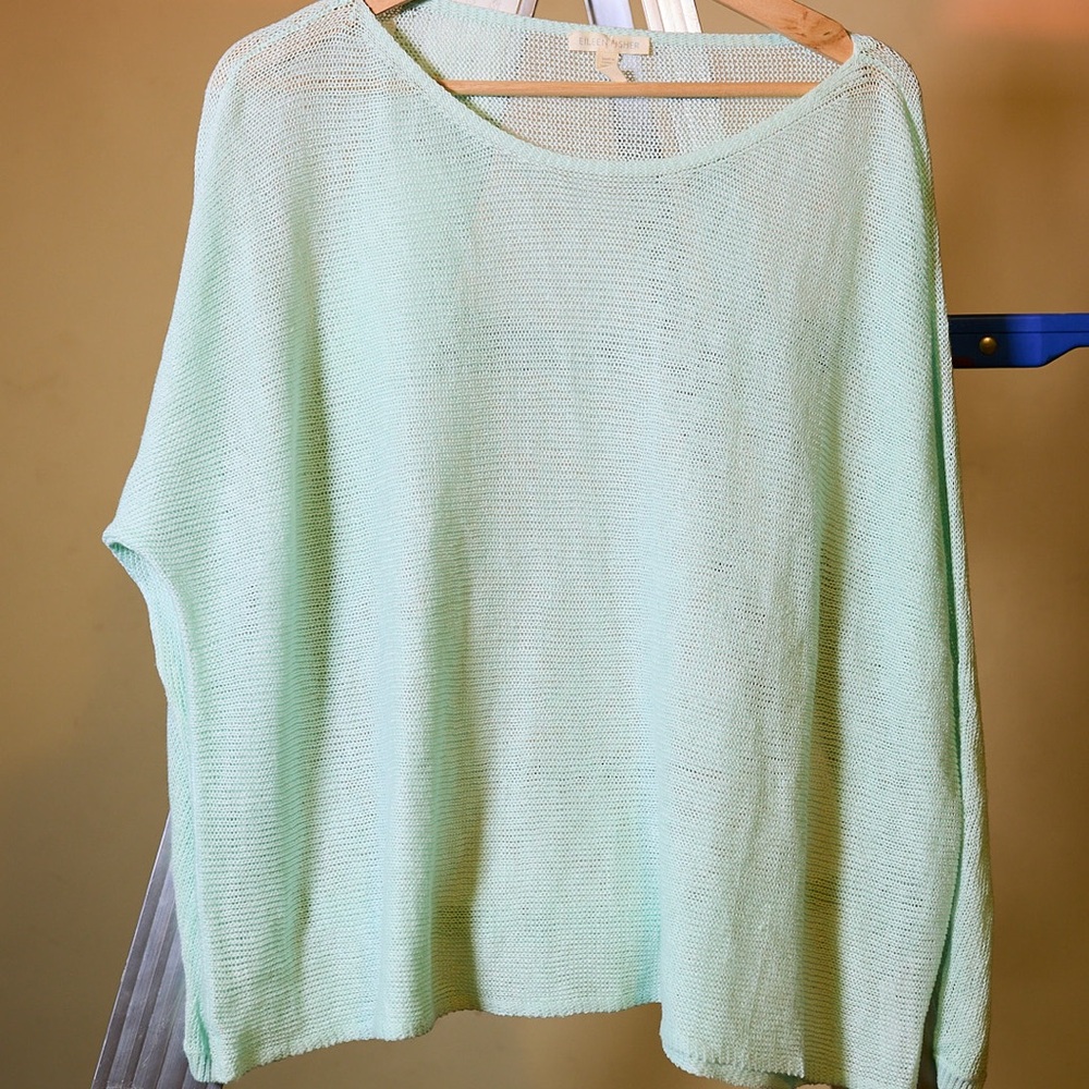 Eileen Fisher Light Green Women's Sweater